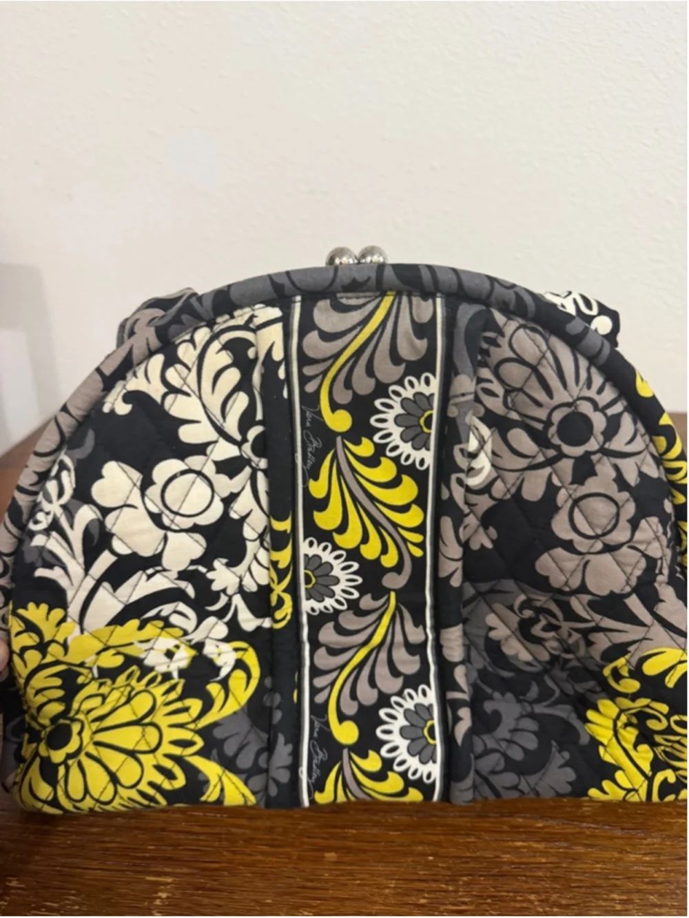Vera Bradley 3 Pc Set Kiss Lock Frame Bag Wallet Eyeglass Case Retired Floral